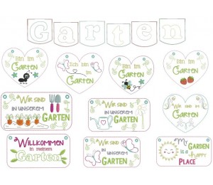 ITH - Gartenschilder Schilder & Wimpel Garten